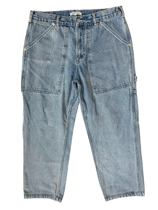 Alex Mill Other - Men’s Alex Mill Light Wash Zipper Fly Carpenter Painters Jeans Size 35